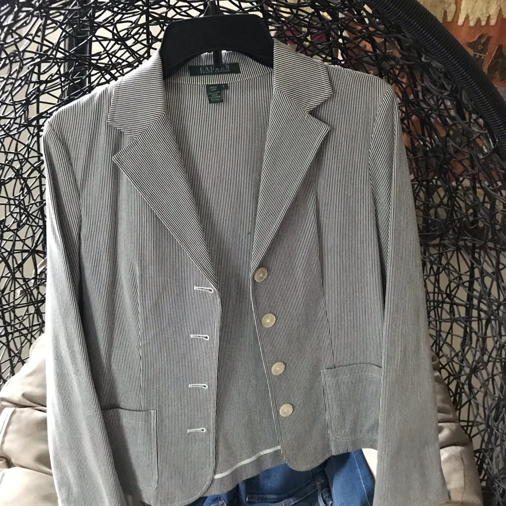 Ralph Lauren striped blazer